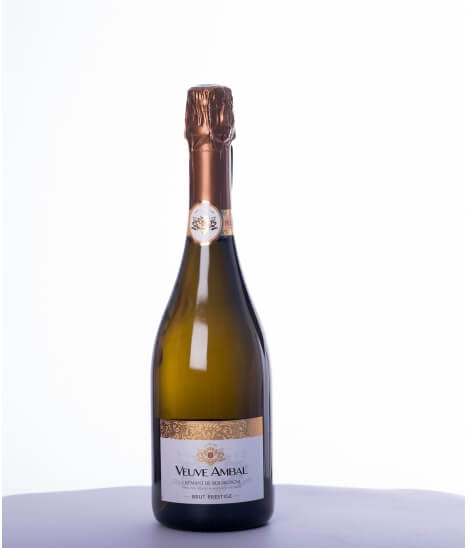 Vin pétillant français - AOP Crémant de Bourgogne - Veuve Ambal - Cuvée Prestige Brut