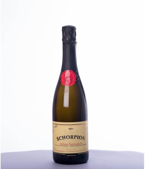 Vin pétillant belge - Hesbaye - Domaine Schorpion - Cuvée Zwarte Brut