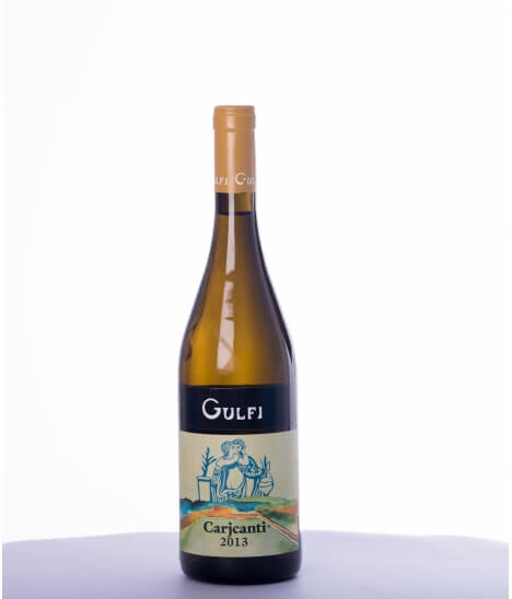 Vin blanc italien bio sec Sicile - DOC Sicilia - Cantina Gulfi - Cuvée Carjcanti (Carricante/Albanello)