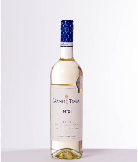 Vin blanc hongrois sec - Tokaj Region - Grand Tokaj Winery - Cuvée N°8 Dry - Muscat Blanc