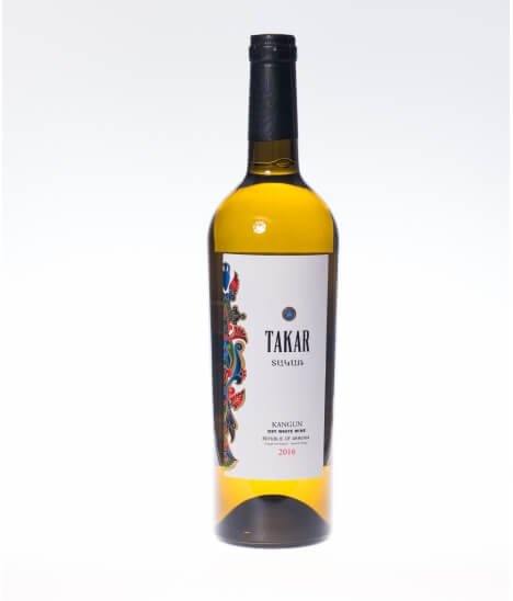 Vin blanc arménien sec - Aragatsotn Region - Armenia Wine Company - Cuvée Takar - Kangun