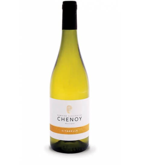 Vin blanc belge bio sec - AOP Côtes de Sambre et Meuse - Domaine du Chenoy - Cuvée Citadelle