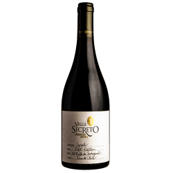 Vin rouge chilien - DO Cachapoal - Viña Valle Secreto - Cuvée First Edition - Syrah