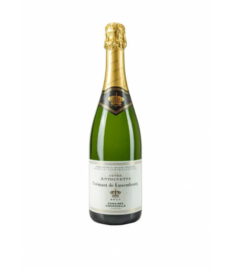 Vin pétillant luxembourgeois - AOP Crémant du Luxembourg - Domaines Vinsmoselle - Cuvée Antoinette Brut Extra