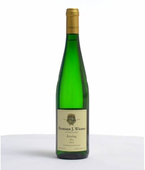 Vin blanc américain sec - New York - AVA Seneca Lake - Hermann J. Wiemer - Riesling