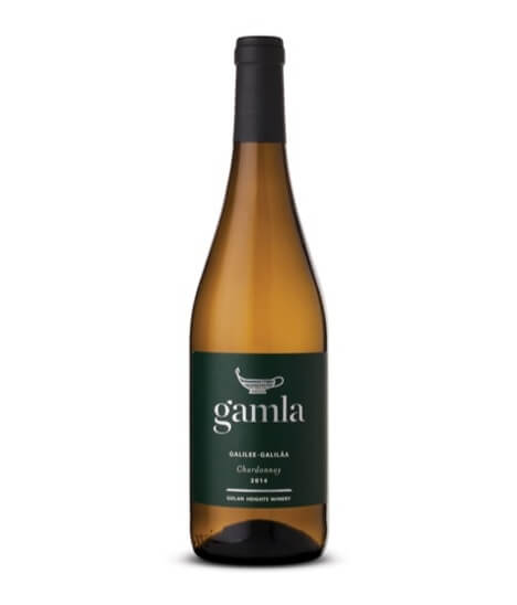 Vin blanc israélien sec - Galilée - Golan Heights - Cuvée Gamla - Chardonnay