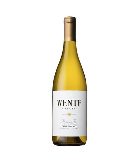 Vin blanc californien sec - AVA Central Coast - Wente Vineyards - Cuvée Morning Fog - Chardonnay